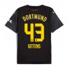 Borussia Dortmund Jamie Bynoe-Gittens #43 Bortatröja 2024-25 Korta ärmar